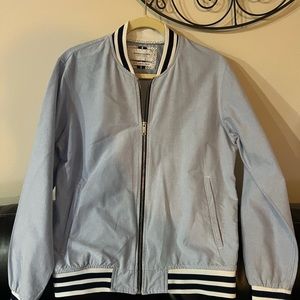 Men’s Denim and Flower Oxford Jacket Medium